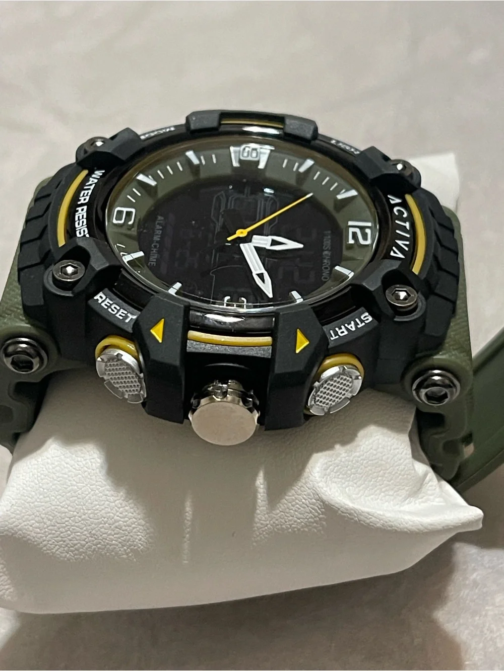 Activa Ardus X Invicta Digital Men's Watch - 58mm. Army Green (ACW8089-002) new